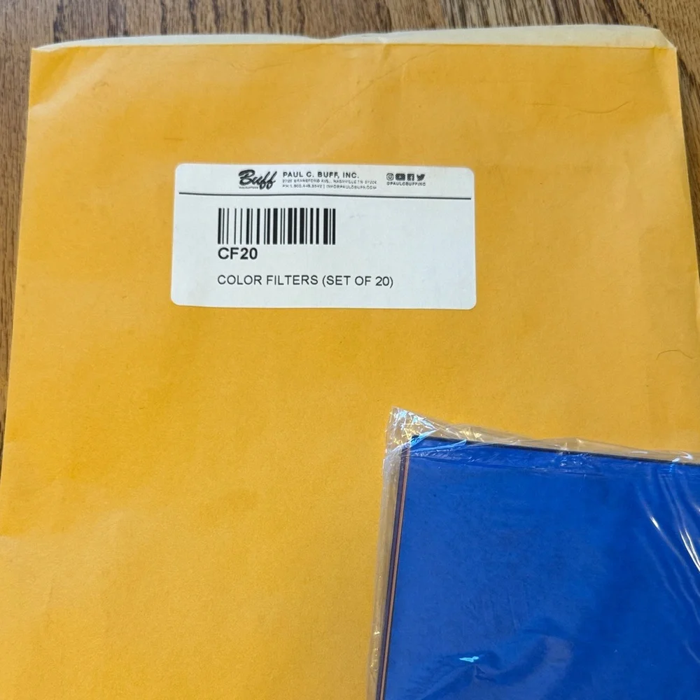 LightMod Color Gels and Gel Folders - Paul C Buff